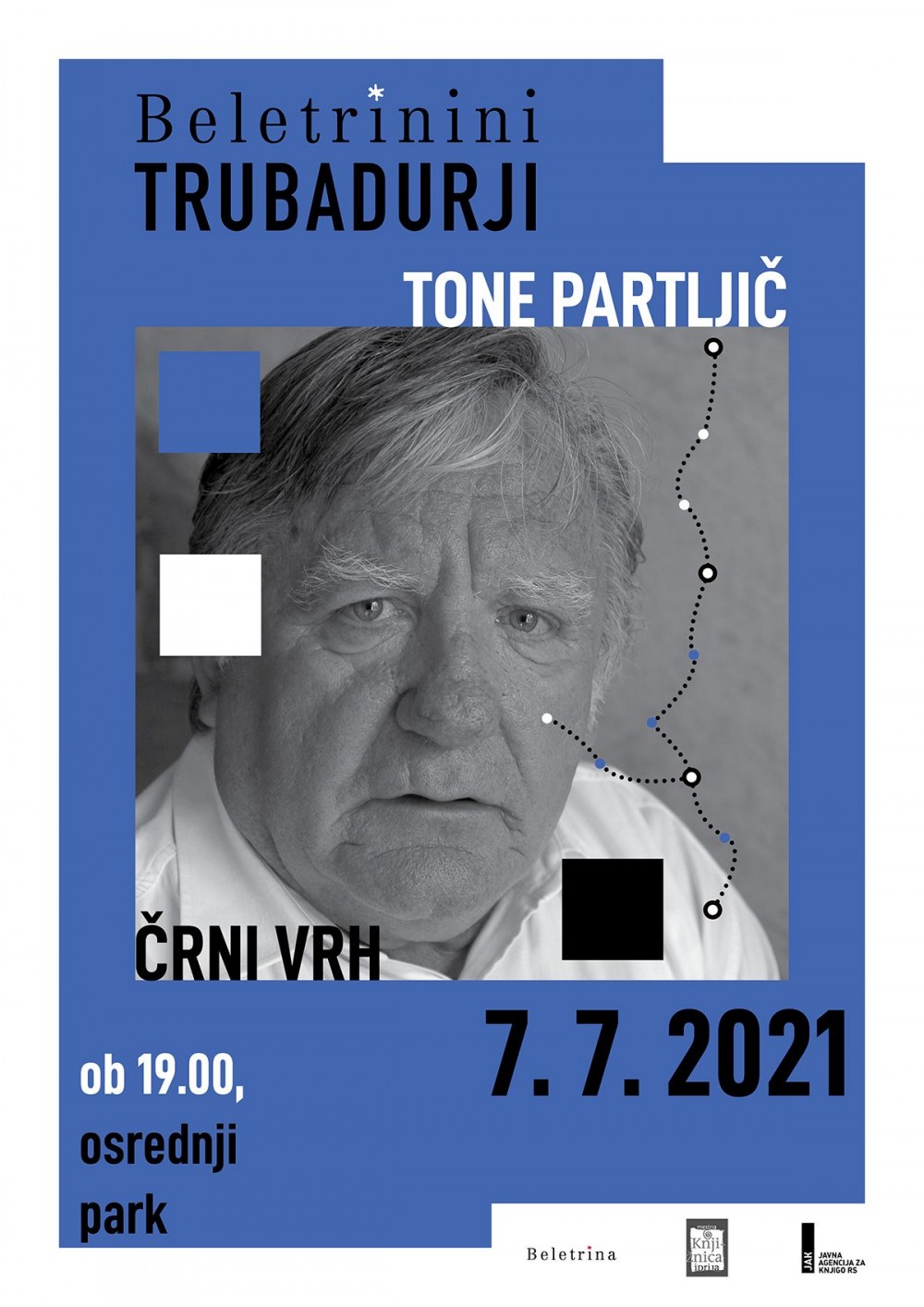 Tone Partljič v Črnem Vrhu