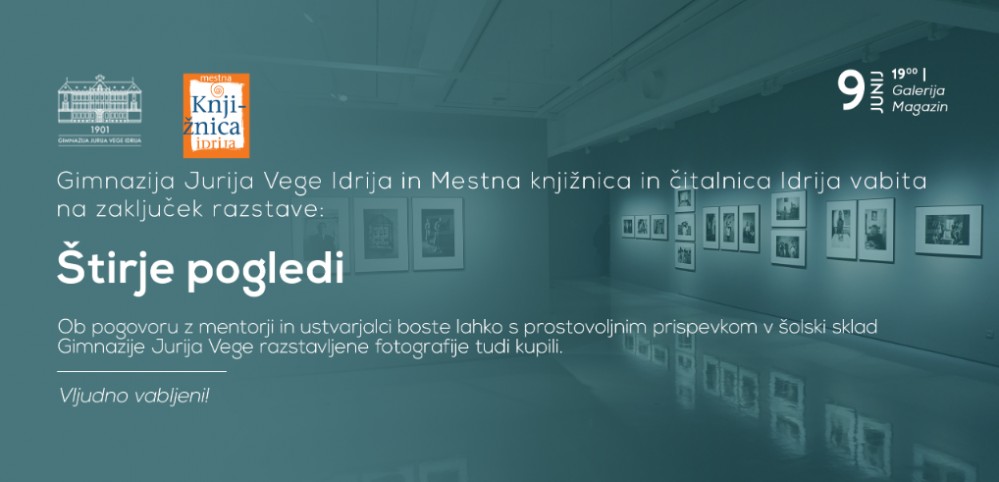 Zaključek razstave Štirje pogledi